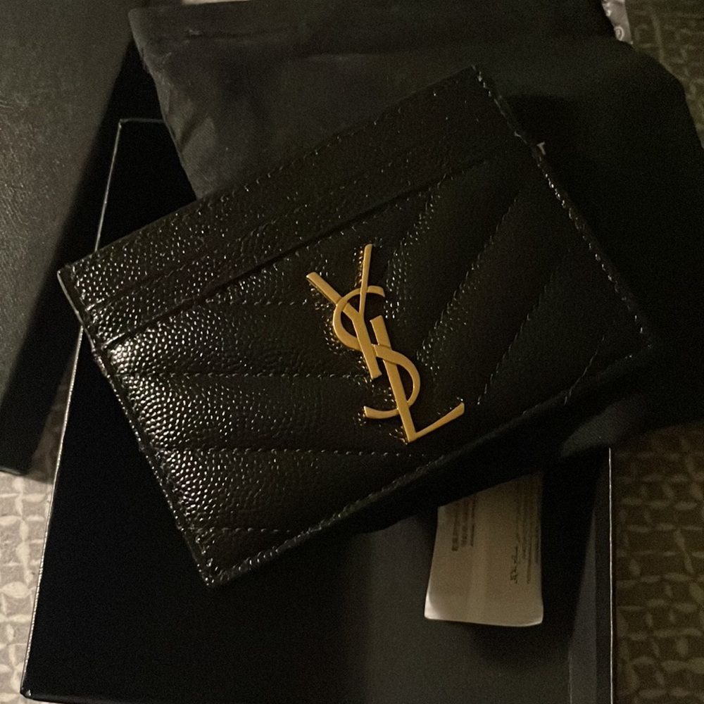 🖤 Ysl card holder